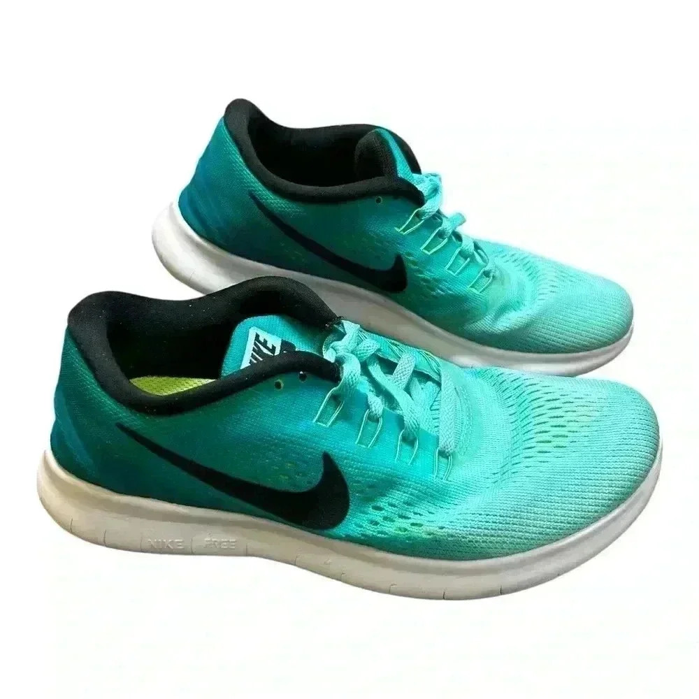 Nike Women's Free Run Natural Lace Up Sneakers Size 6.5